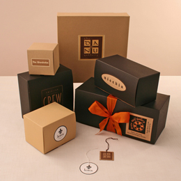 Giftware BoxesBlack Kraft